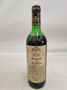 Arte: BOTELLA DE VINO MARQUES DE REQUENA. CRIANZA 1988. D.O. UTIEL-REQUENA
